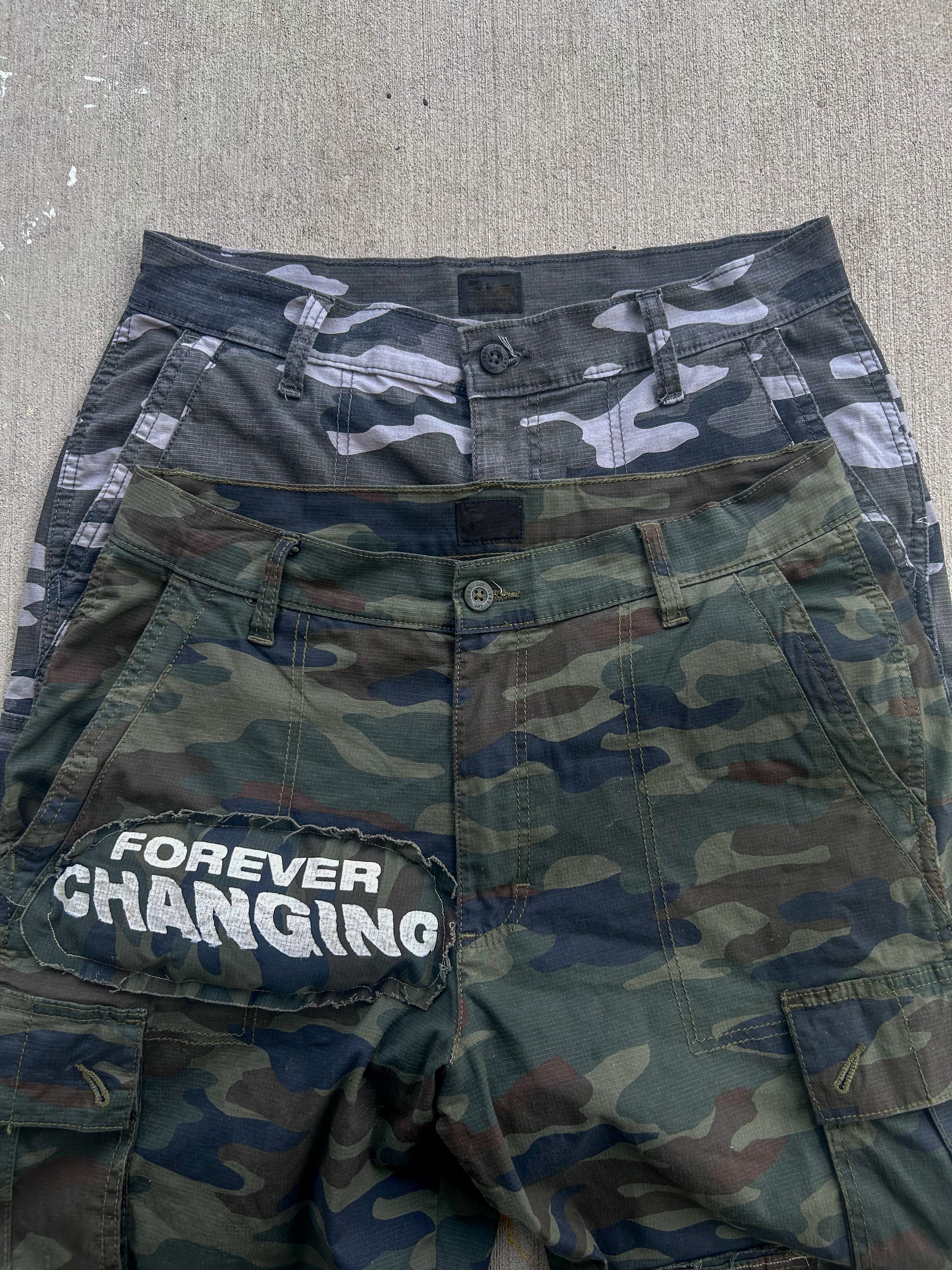 FC camo shorts