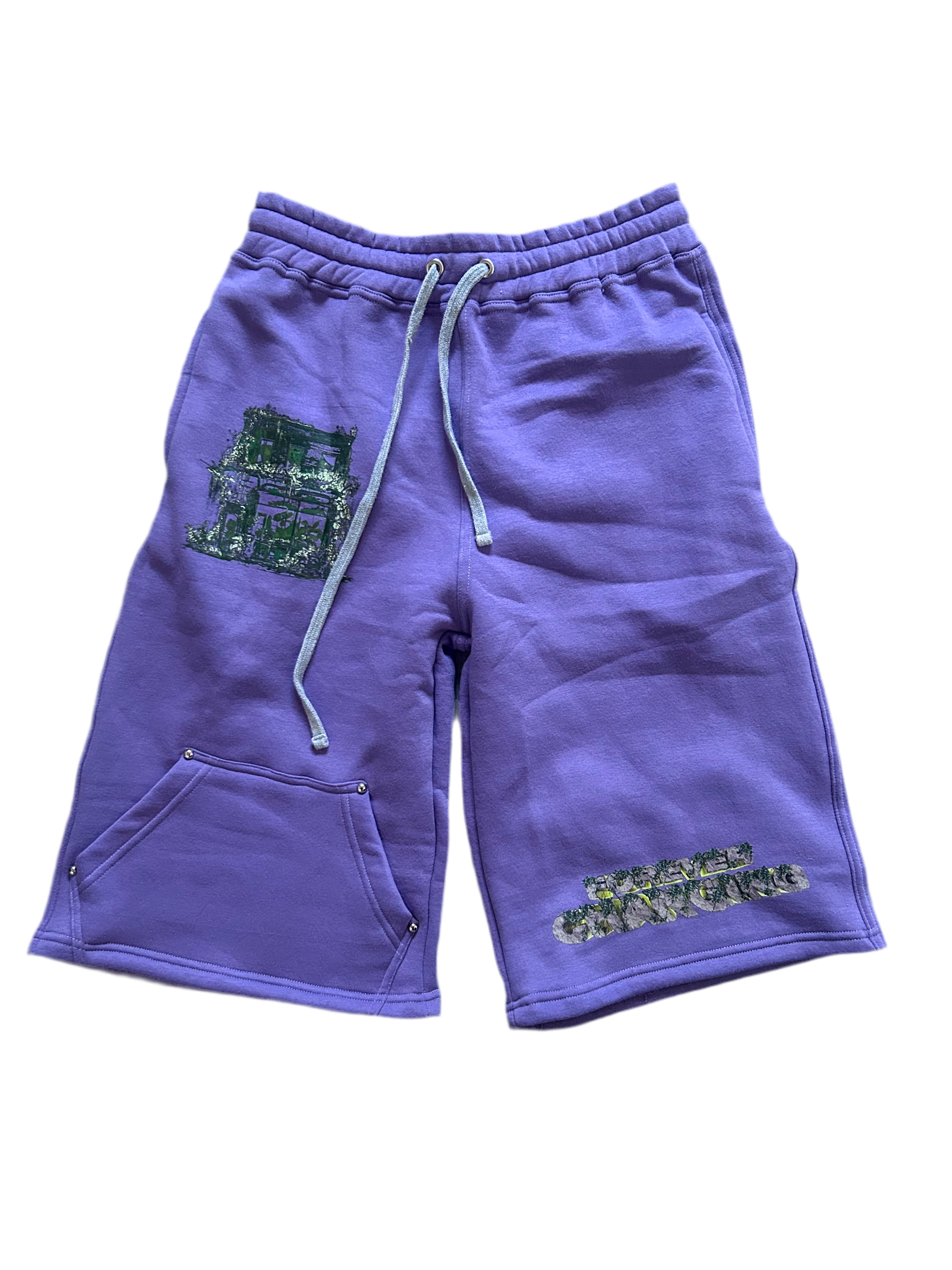 a.2)Hoodie Sweats shorts