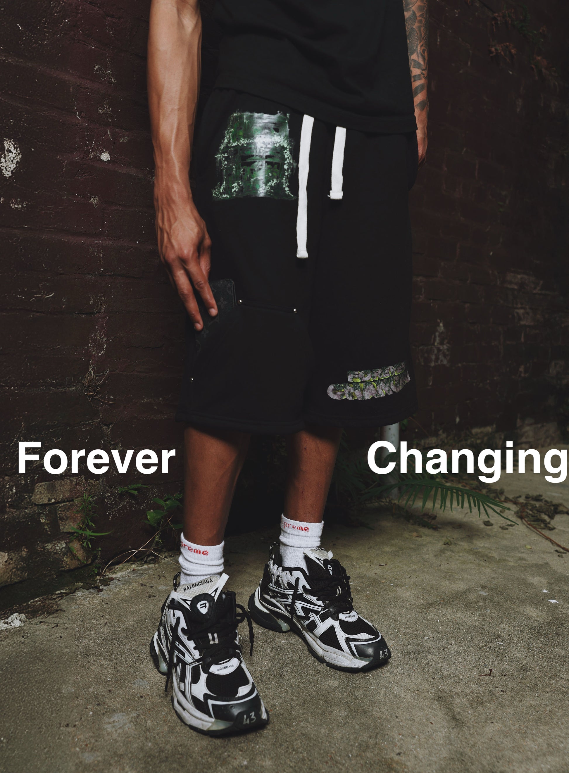 A.2)Hoodie Sweats shorts
