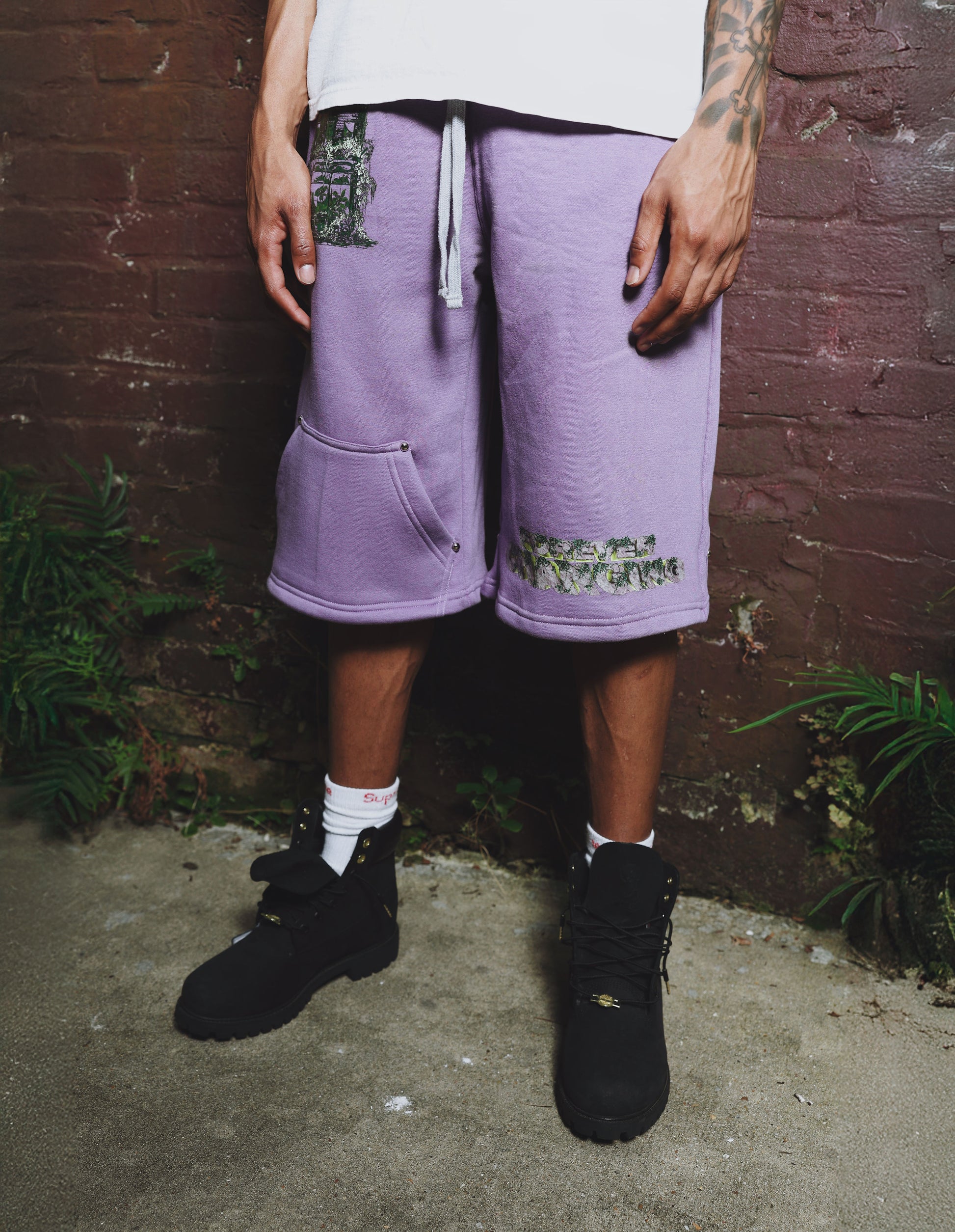 a.2)Hoodie Sweats shorts