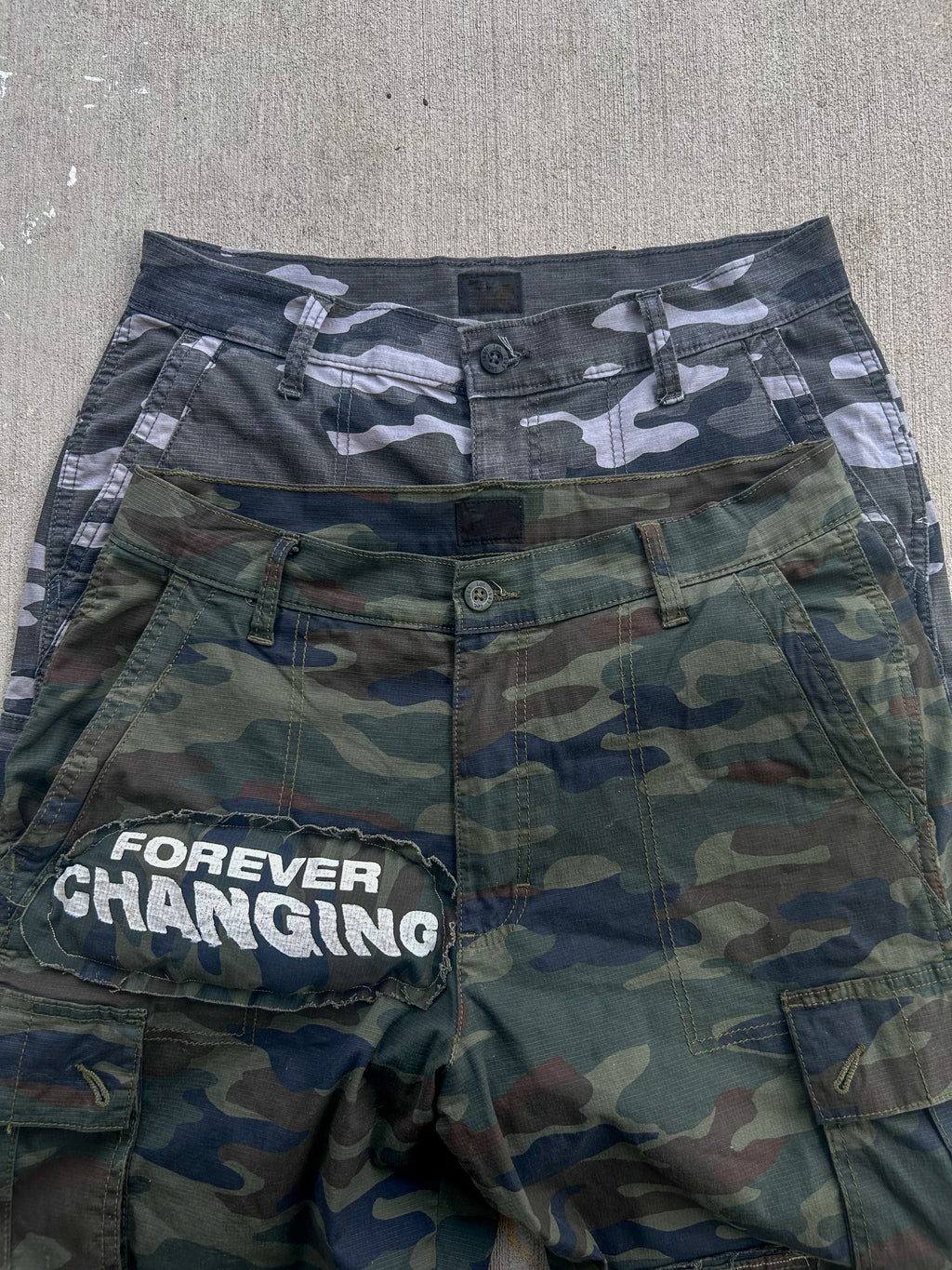 FC camo shorts