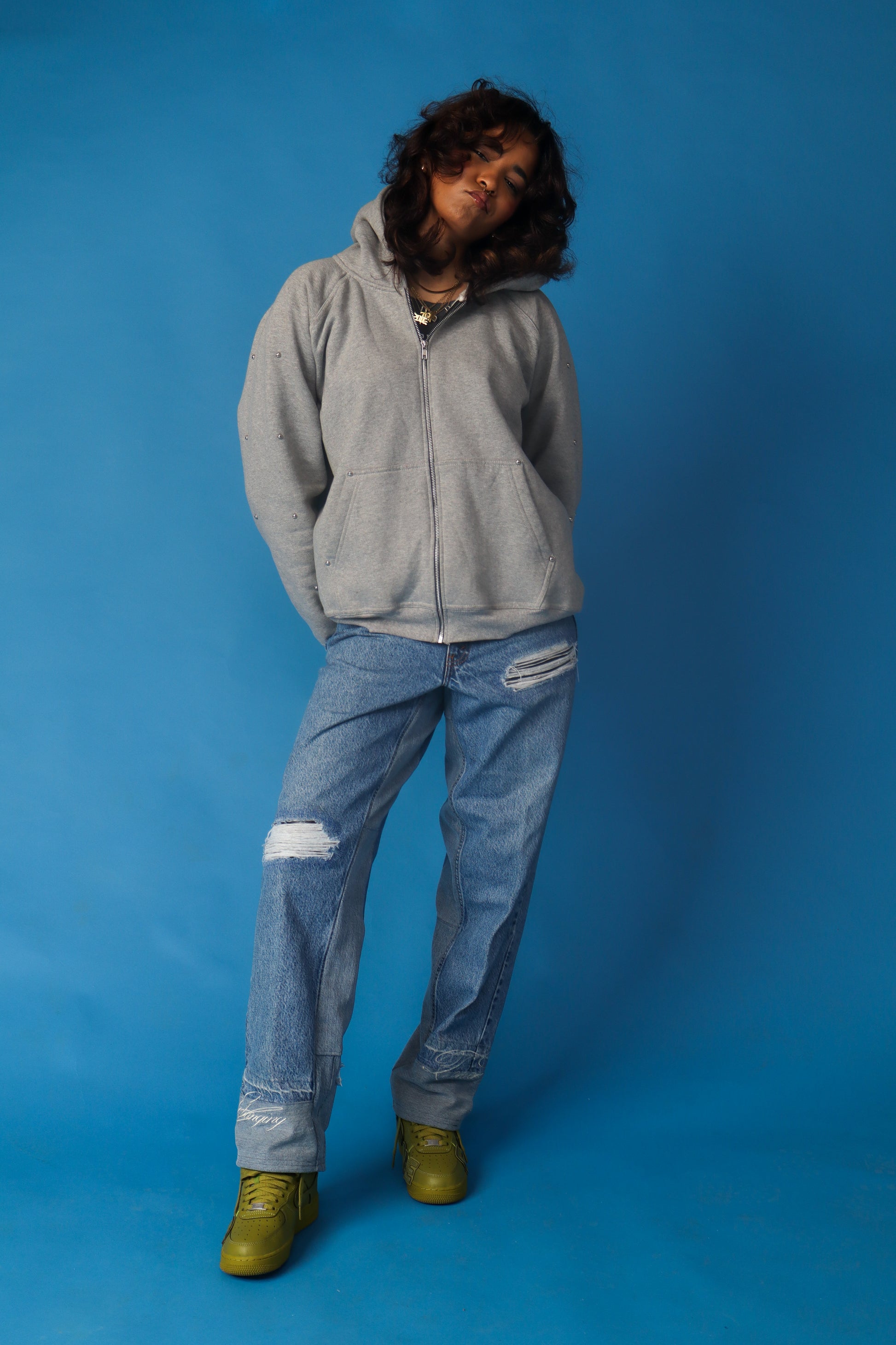 a.1) Camper Hoodie grey