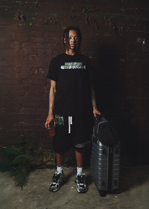 A.2)Hoodie Sweats shorts